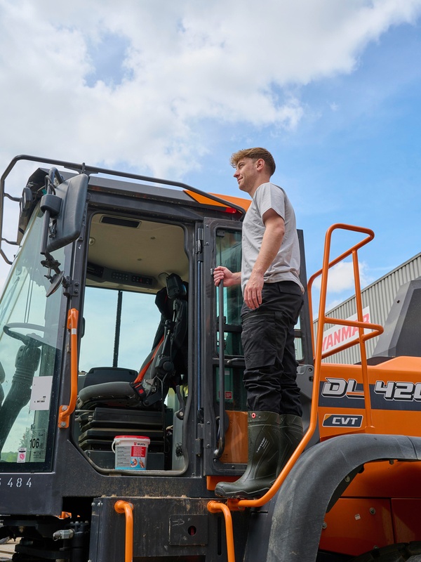 Jährliche Sicherheitsunterweisung Baumaschinen